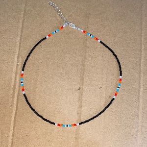 Seed bead choker